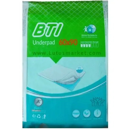 زیر انداز بهداشتی BTI مدل 6090 ا BTI sanitary pad model 6090