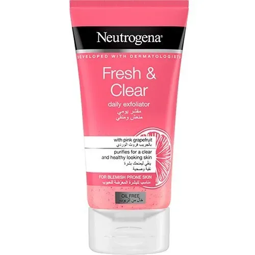 اسکراب صورت عصاره گریپ فروت نوتروژینا ا Neutrogena Canlandirici Gunluk Peeling Gel 150ml