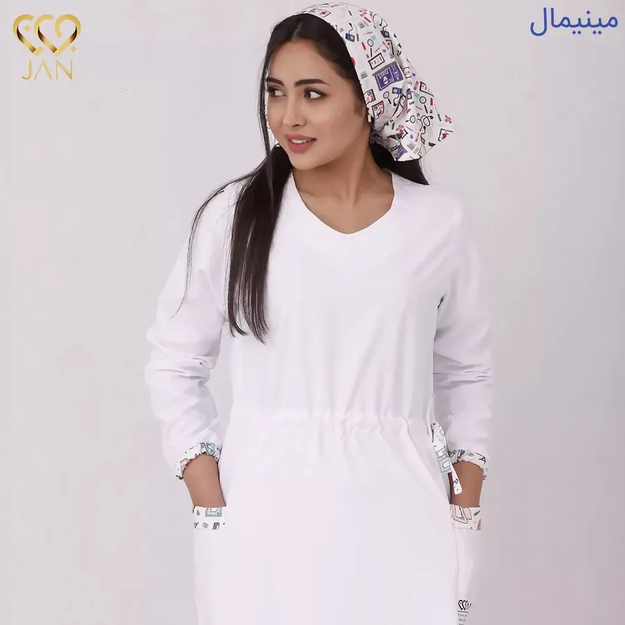 روپوش شلوار پزشکی و جراحی زنانه مینیمال