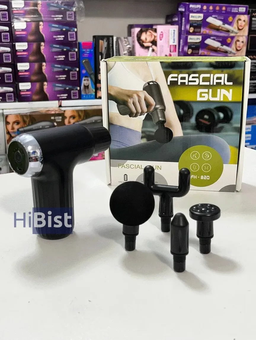 ماساژور تفنگی شارژی فیشیال گان مدل FH820 ا FASCIAL GUN FH820