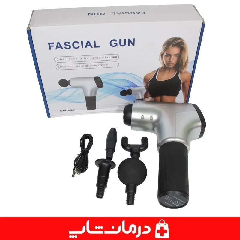 ماساژور برقی تفنگی فیشیال گان مدل Fascial Gun SH228