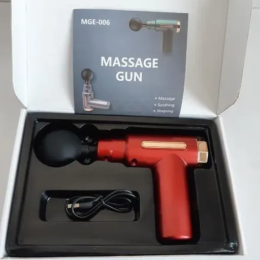 ماساژور مدل MGE 006 - مشکی ا massage gun MGE 006